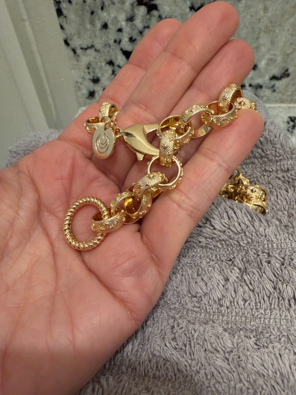 FOREVER Starry Night Lariat Rolo Chain - Picture 4 of 5